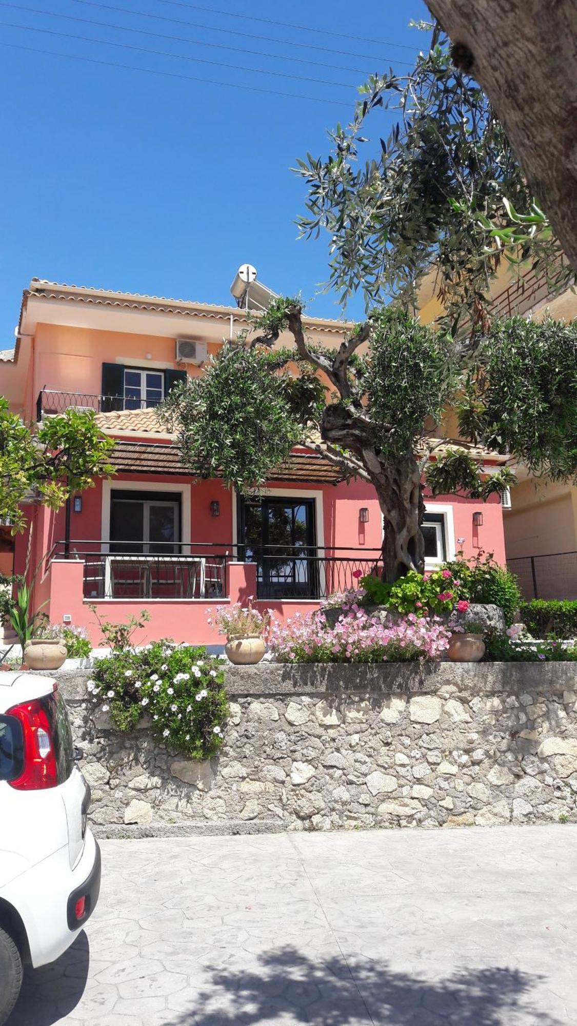 Rapanos Apartments Paleokastritsa Exterior foto