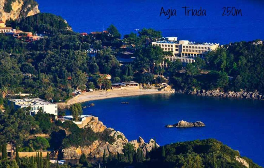 Rapanos Apartments Paleokastritsa Exterior foto